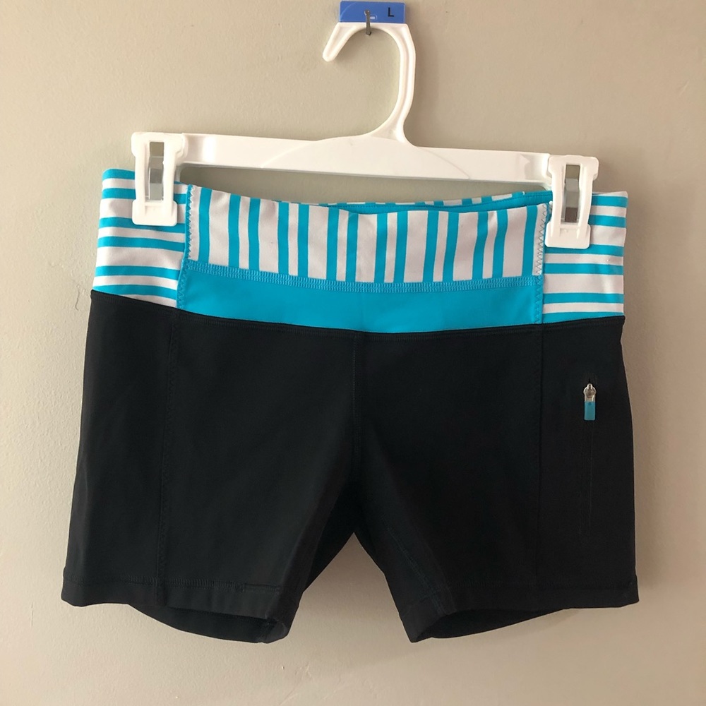 Lulu workout shorts